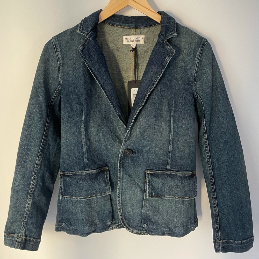 Nili Lotan Demin Jacket